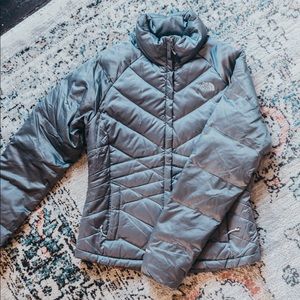 Silver Puffer Jacket